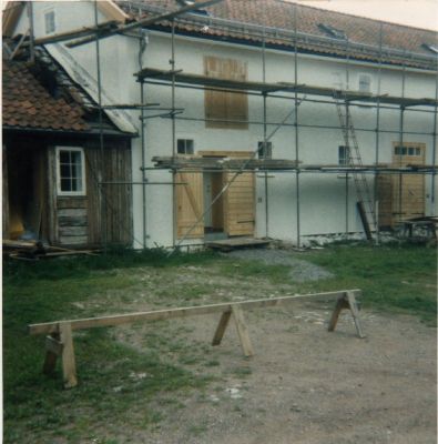 Renovering av byggnader
Nyckelord: byggställning