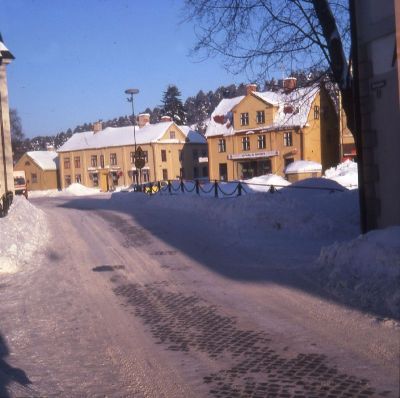 Vintrig stadsvy
