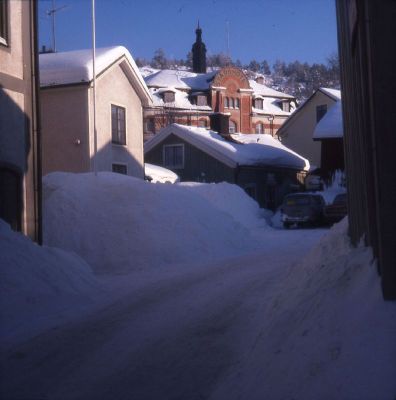 Vintrig stadsvy
