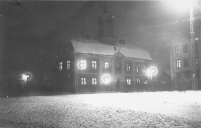 Rådhuset.
Nyckelord: Byggnadsstil