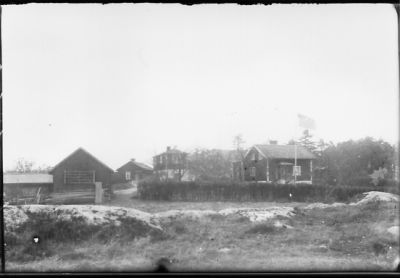 Byggnad.
