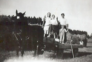 Höbärgning
Nyckelord: Hö Häst Hässja Högaffel