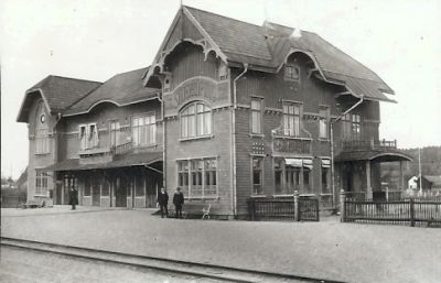Järnvägsstation
Nyckelord: Järnvägsstation