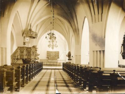 Kyrkointeriör

