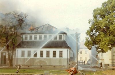 Brand i större byggnad
Nyckelord: Brand