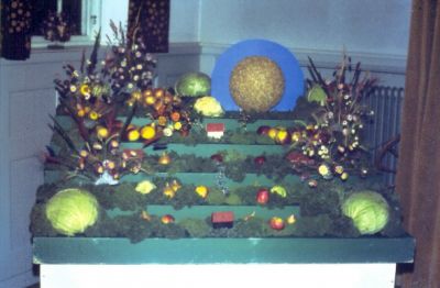 Utställning av trädgårdsprodukter
