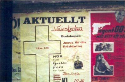 Affischtavla
Nyckelord: Affisch