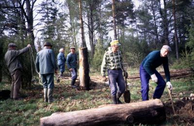 Uppsättning av gärdesgård
Nyckelord: Gärdesgård