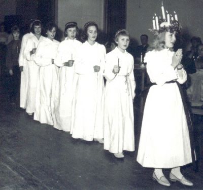 Luciatåg
Nyckelord: Lucia