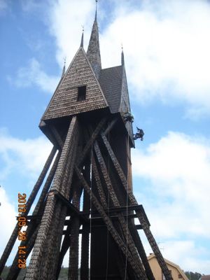 Målning av klockstapel
