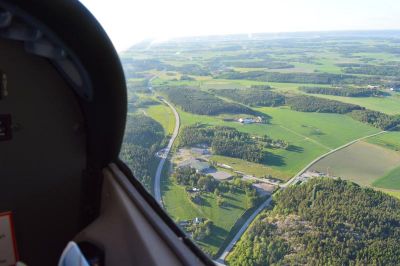 Flygbild över landskap
