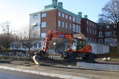 Anläggning av cykelbana
