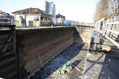 Slussrenovering
